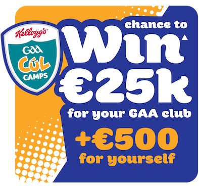 €25,000 to be won for your GAA club